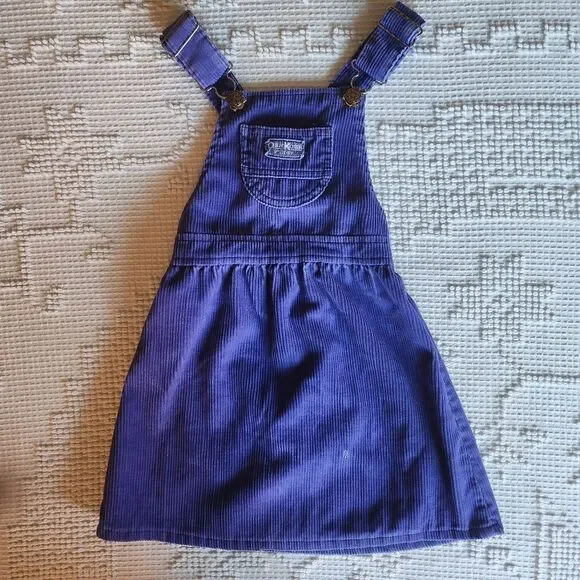 purple corduroy overall dress Plum Corduroy Overall Dress Set by Petit Lem 24 months